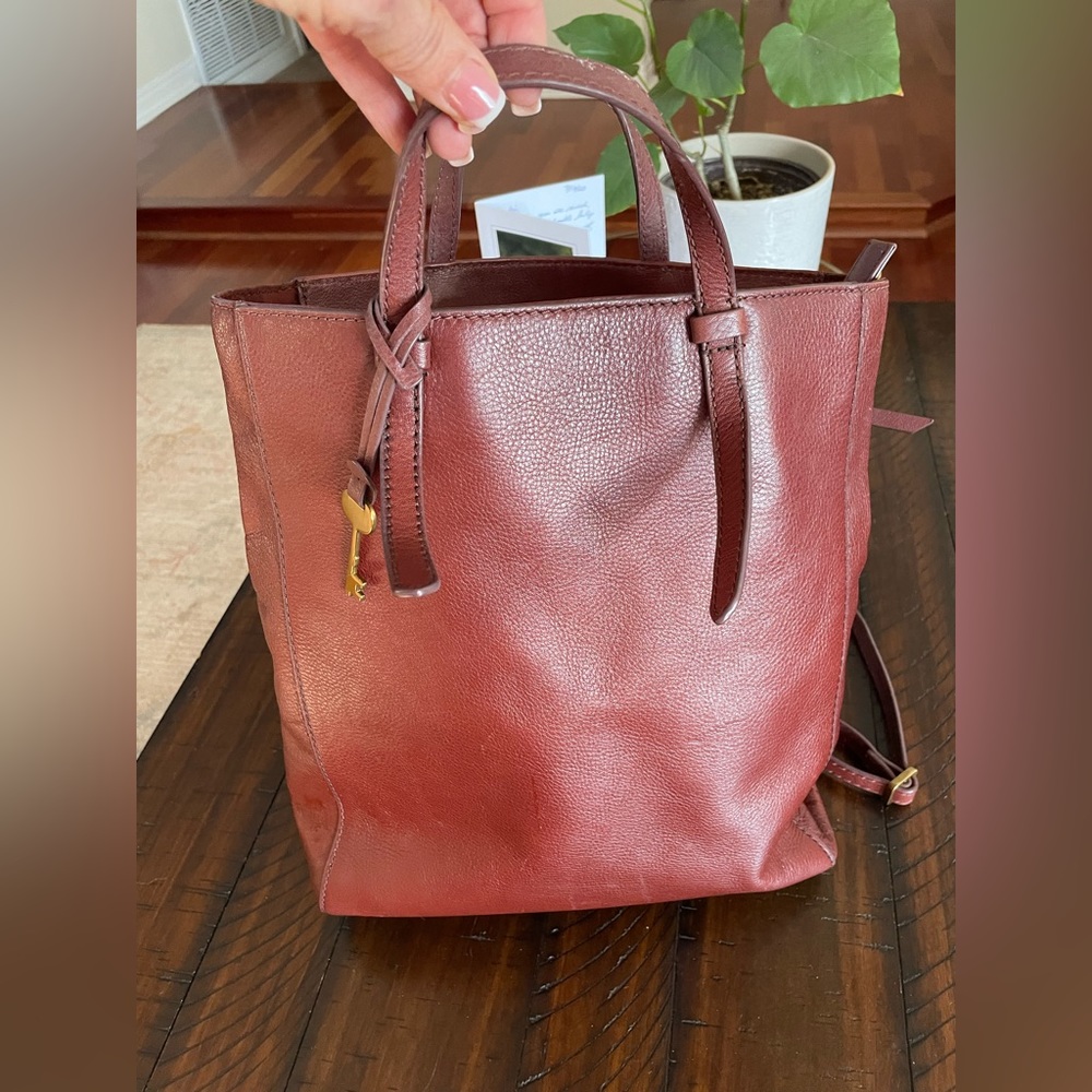 Large Fossil Backpack Purse